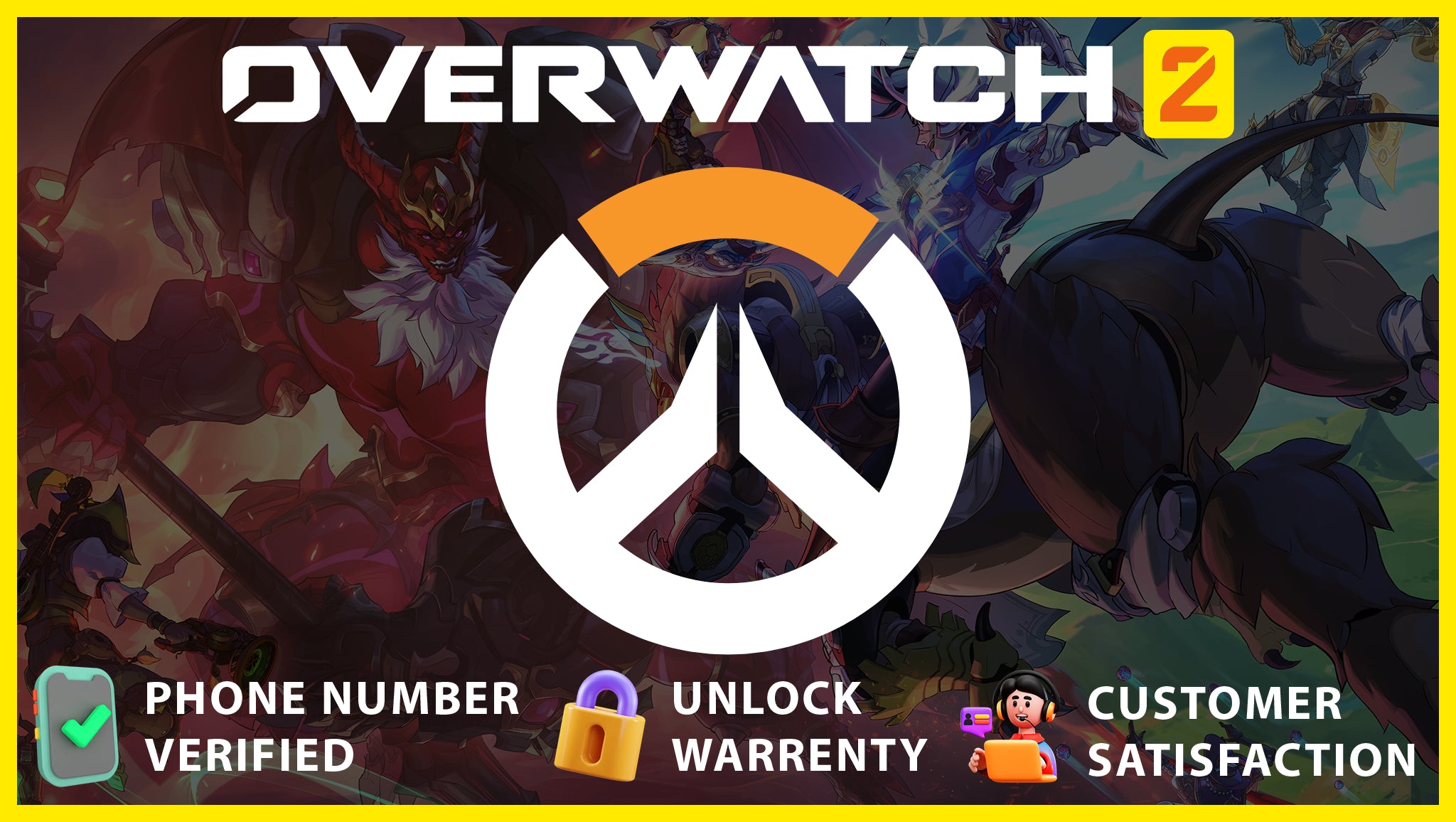 Overwatch 2 | Ranked Ready | 20 Wins | Handmade