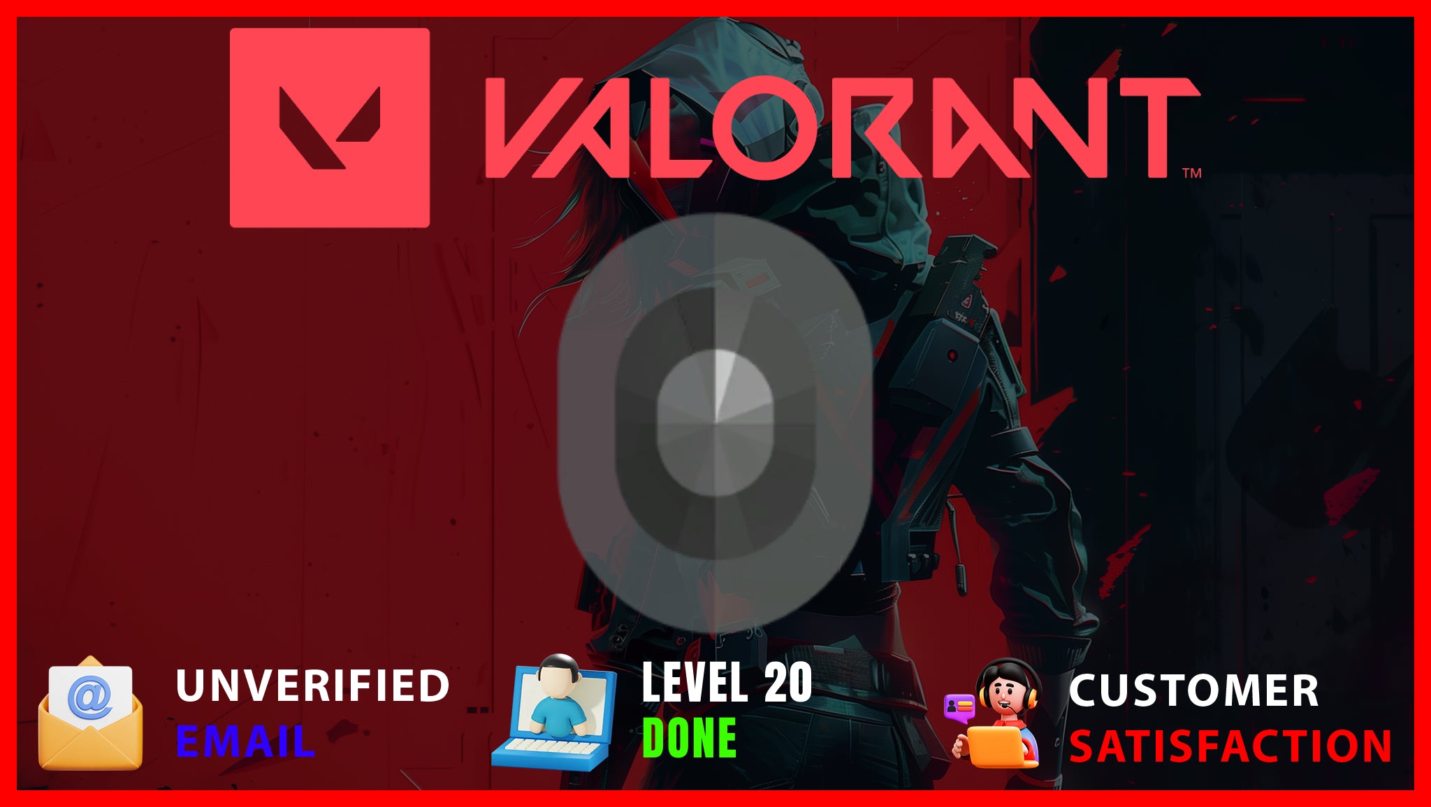 Valorant | Iron Rank Account | Level 20+ | Low ELO Start | Full Access | Fresh Smurf | Handmade