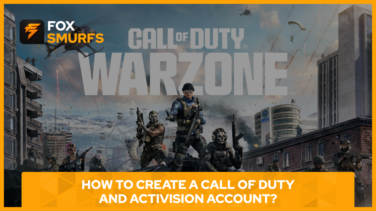 create Activision account